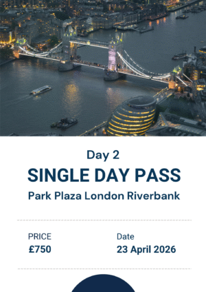 Single Day Pass Conference Ticket - Day 2 (23 April)