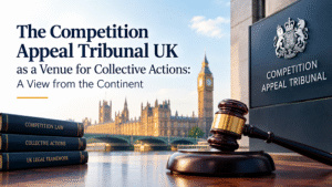 The Competition Appeal Tribunal UK as a Venue for Collective Actions A View from the Continent